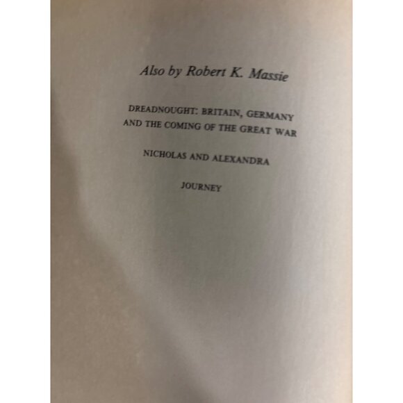 Peter The Great By Robert K. Massie Hardcover Book 1991 Edition Vintage - Picture 7 of 15